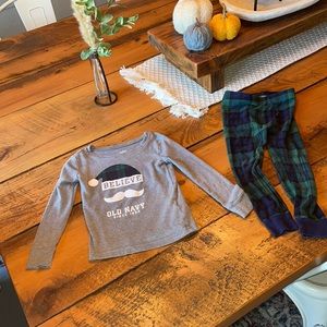 Guc Christmas cotton 4t pjs